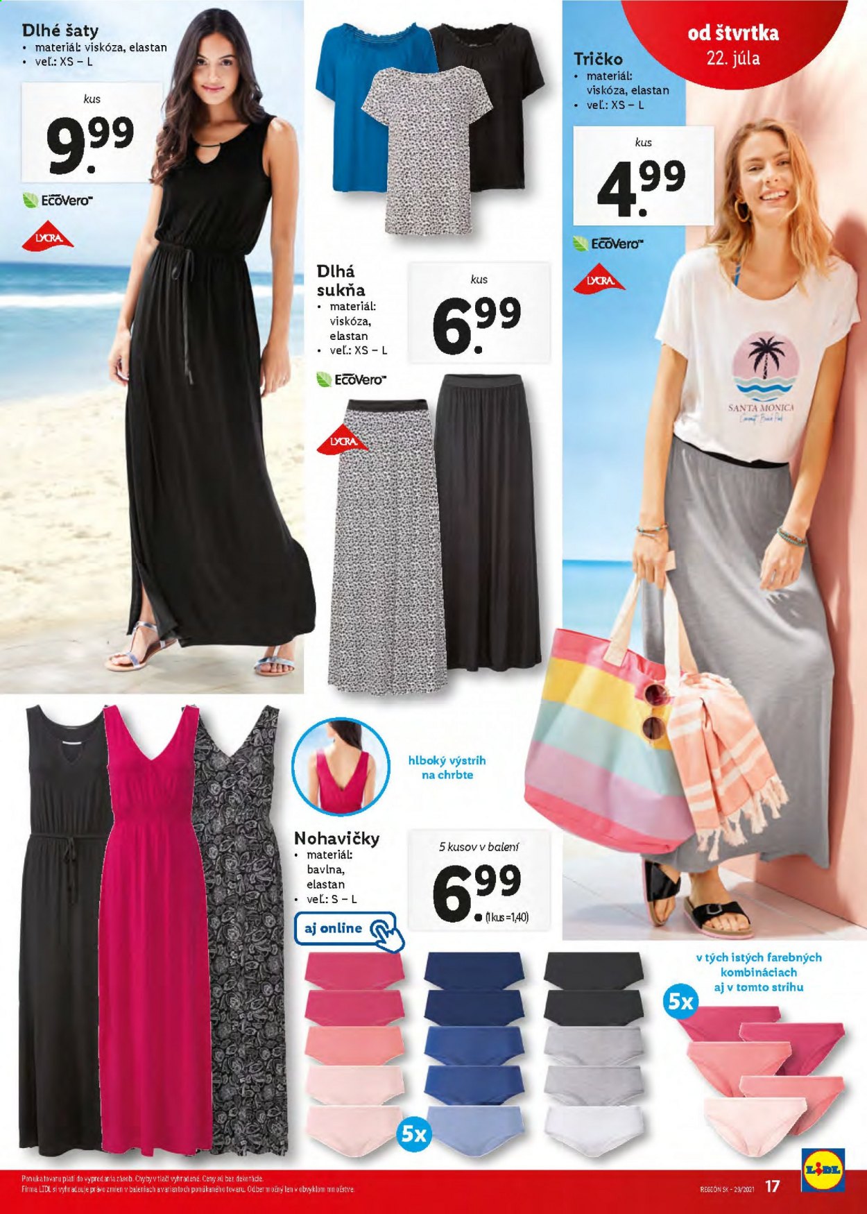 Leták Lidl - 22.7.2021 - 25.7.2021. Strana 17
