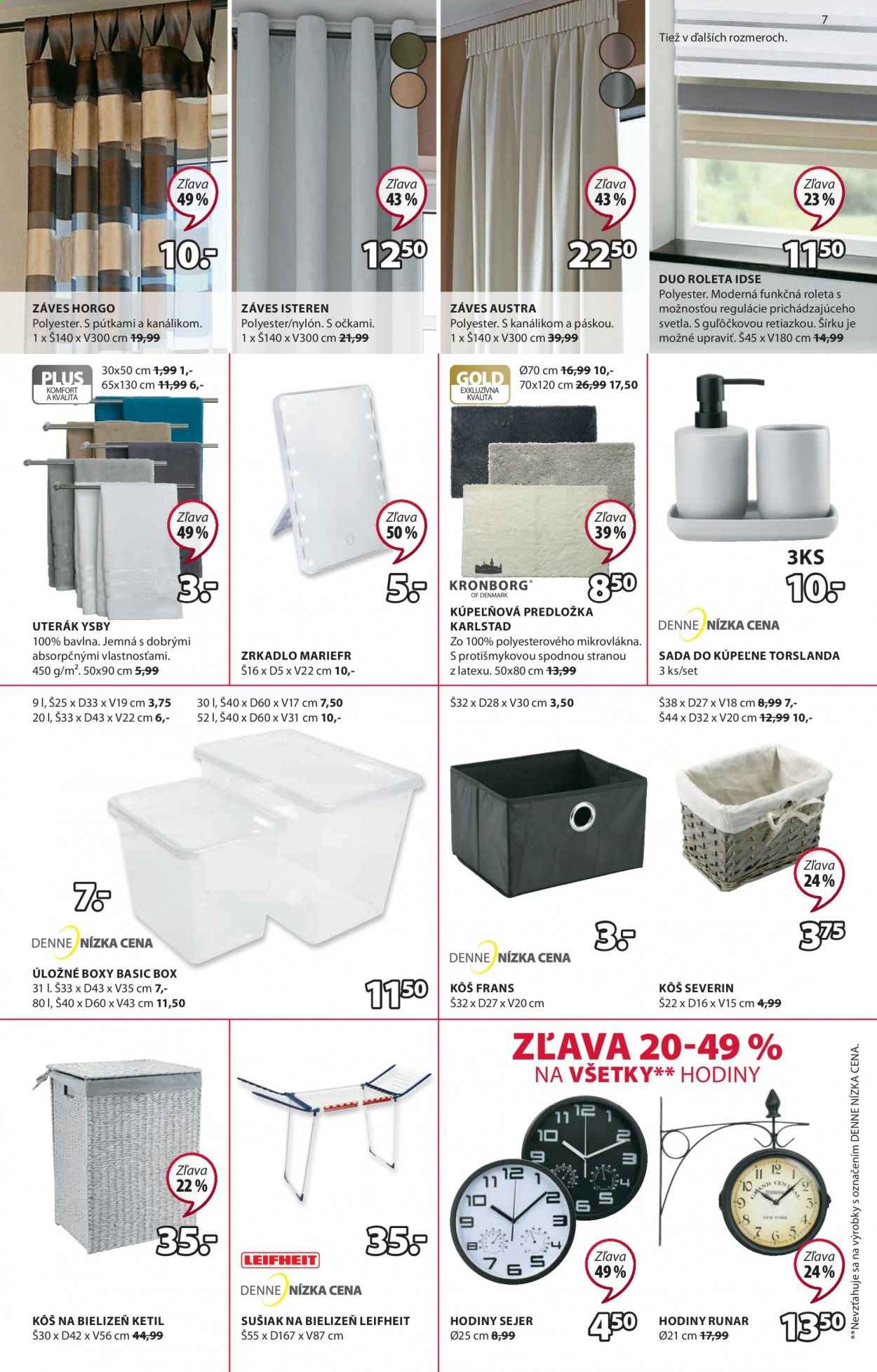 Leták JYSK - 22.7.2021 - 4.8.2021. Strana 7