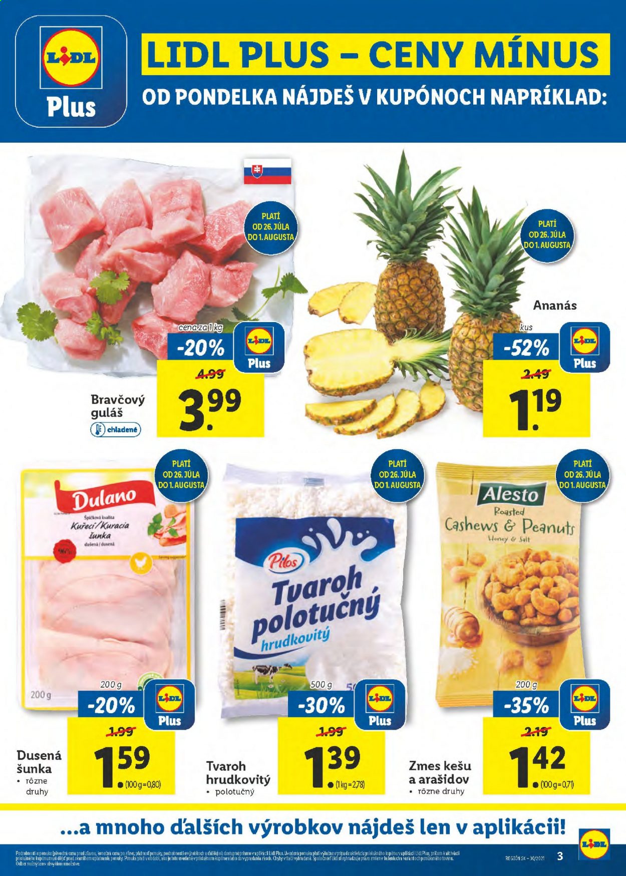 Leták Lidl - 26.7.2021 - 1.8.2021. Strana 3