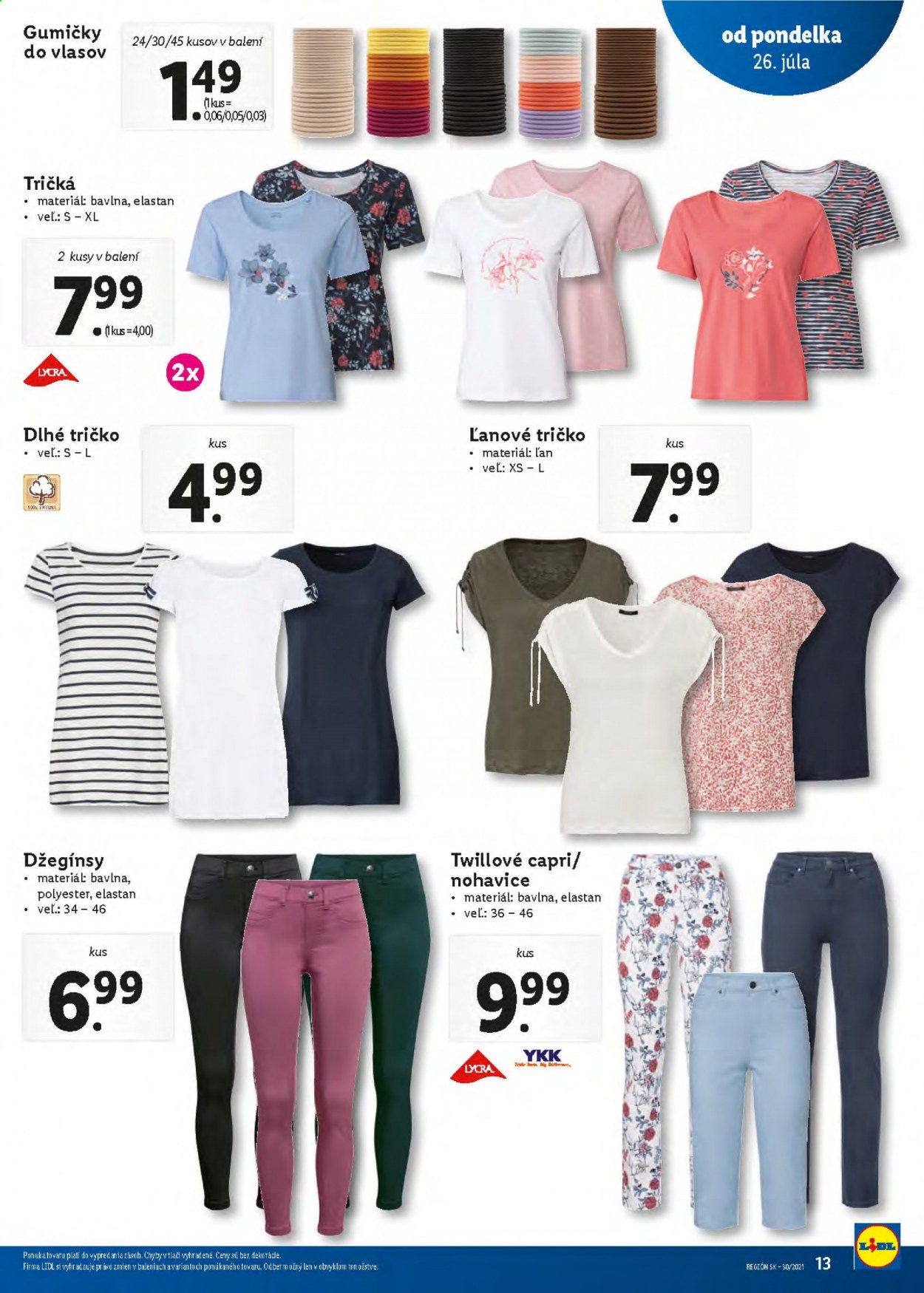Leták Lidl - 26.7.2021 - 1.8.2021. Strana 13