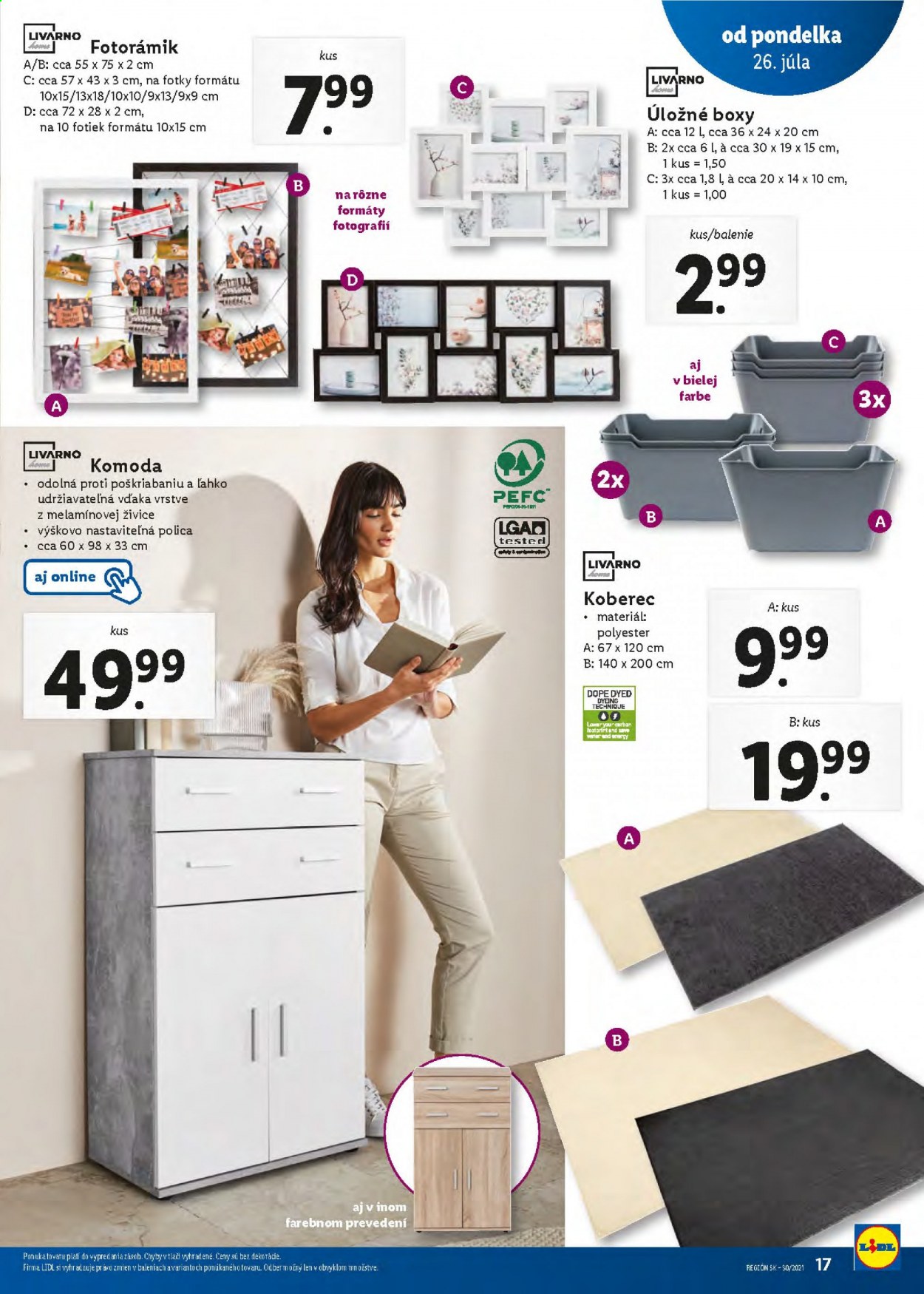 Leták Lidl - 26.7.2021 - 1.8.2021. Strana 17