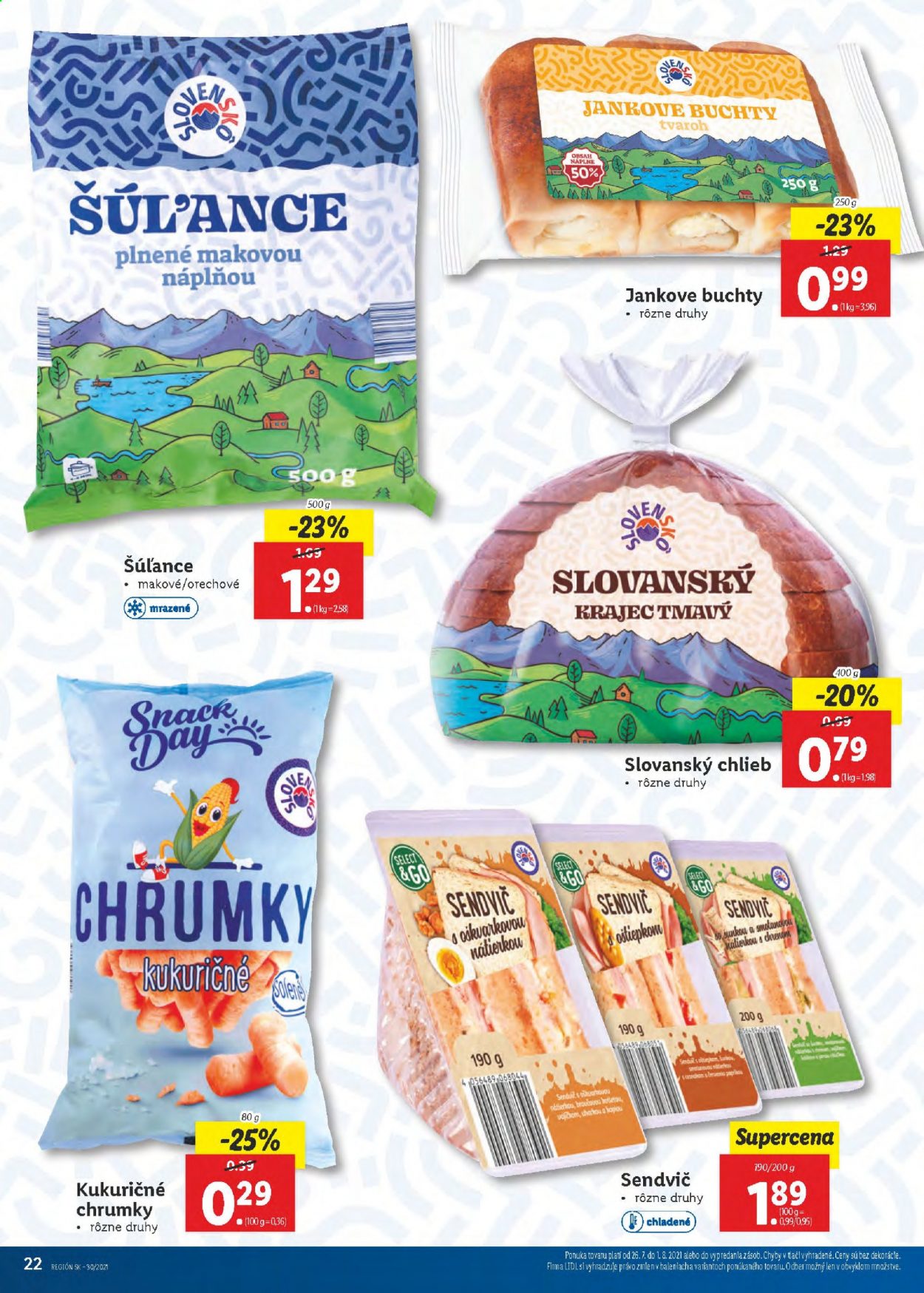 Leták Lidl - 26.7.2021 - 1.8.2021. Strana 22