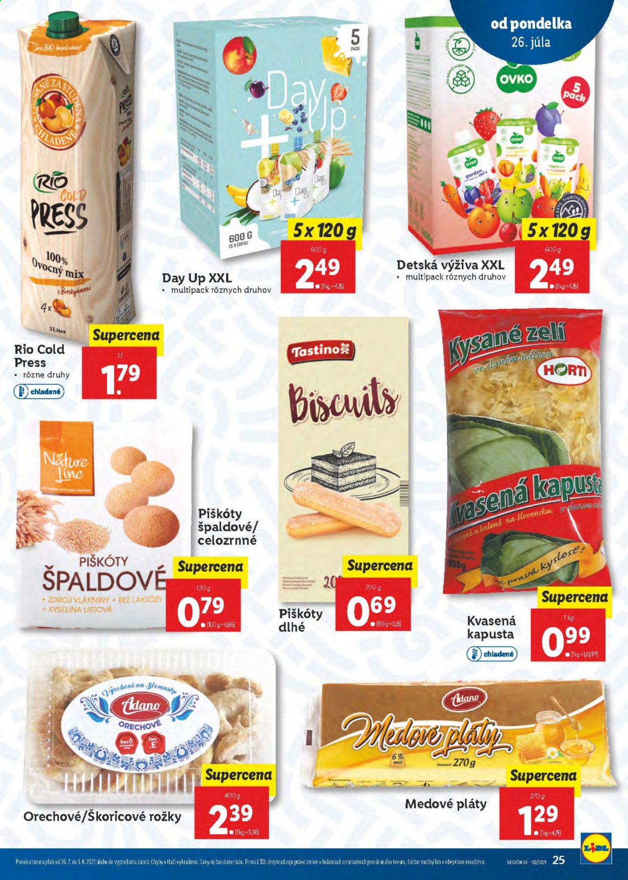 Leták Lidl - 26.7.2021 - 1.8.2021. Strana 25