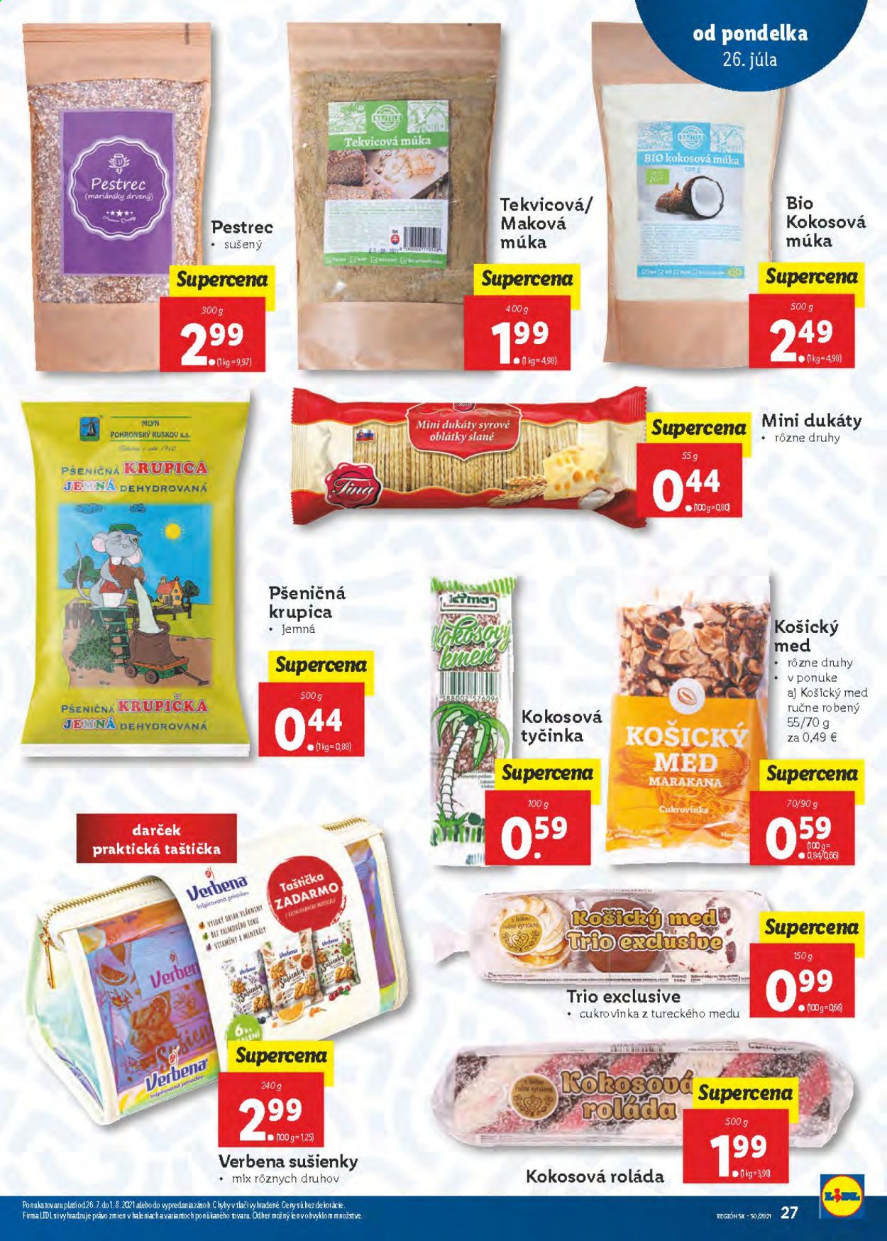 Leták Lidl - 26.7.2021 - 1.8.2021. Strana 27