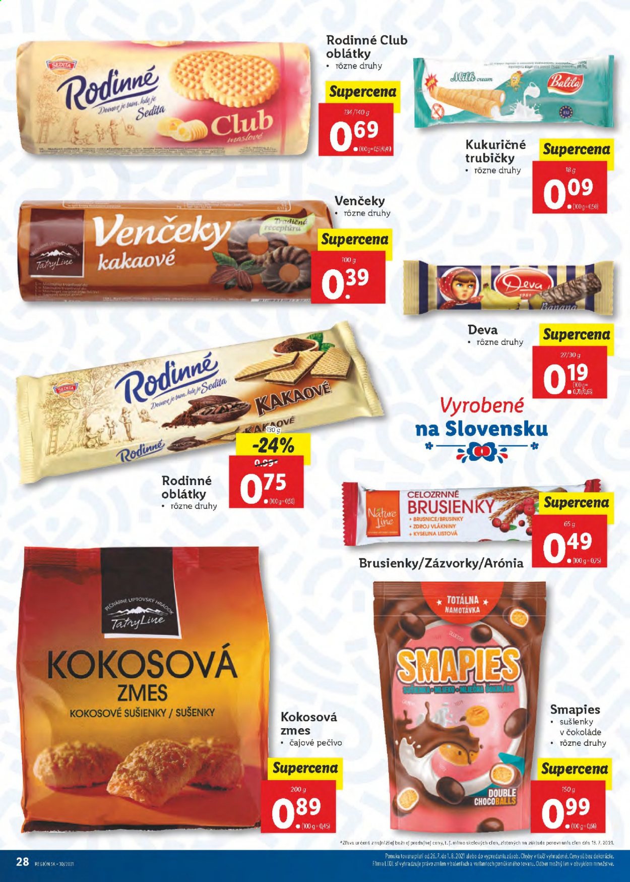 Leták Lidl - 26.7.2021 - 1.8.2021. Strana 28