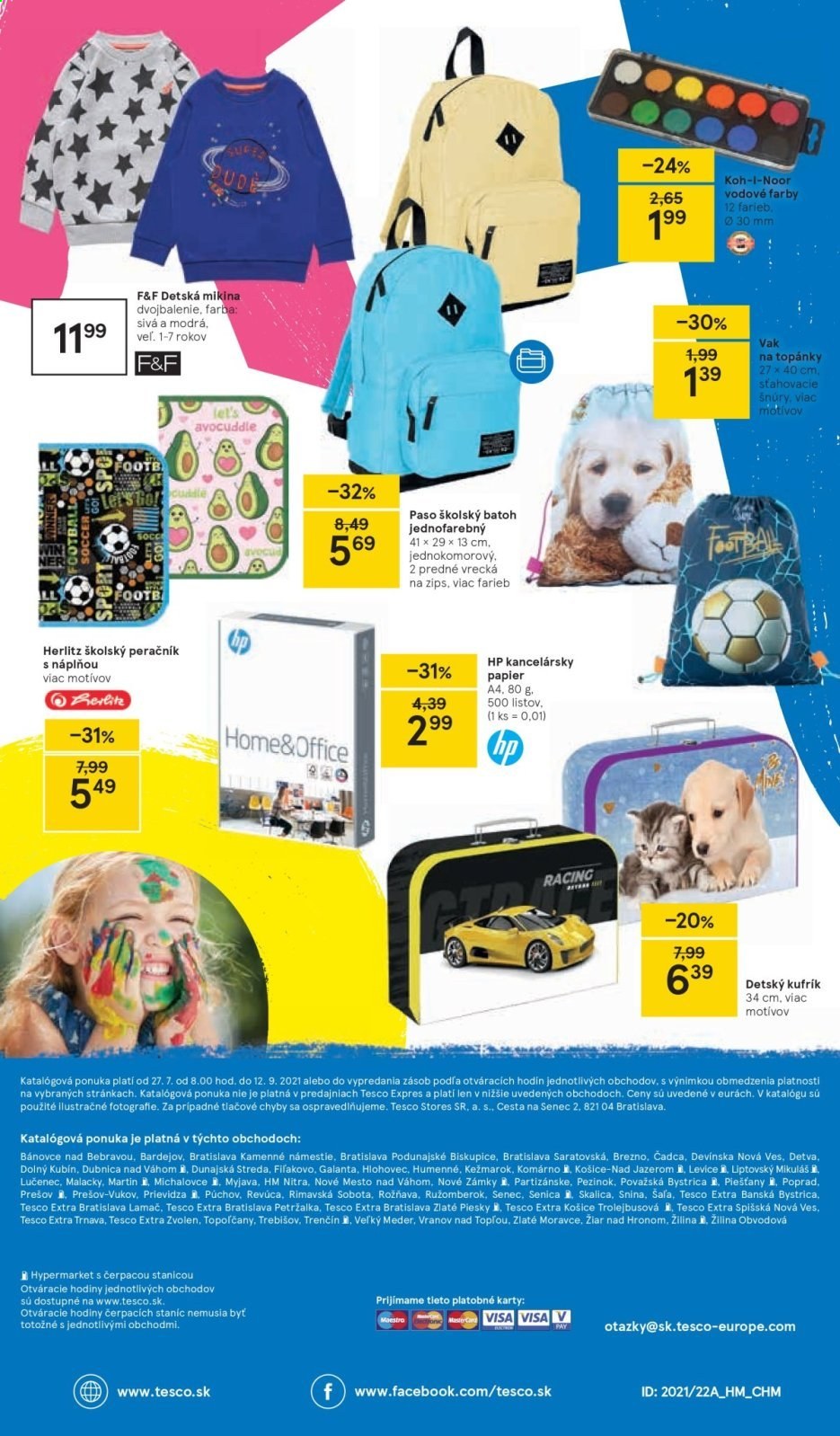 Leták TESCO - 27.7.2021 - 12.9.2021. Strana 16