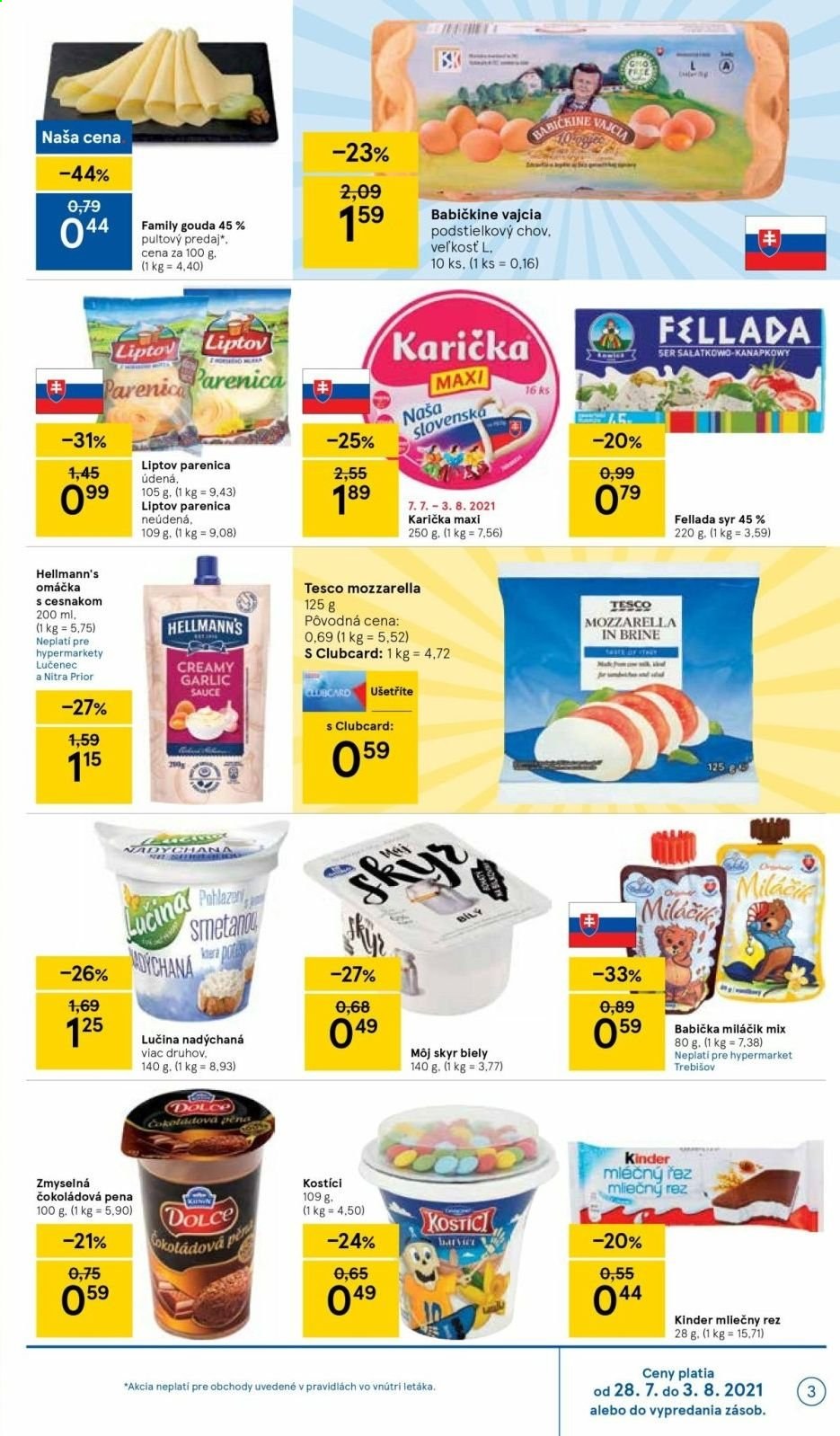 Leták TESCO - 28.7.2021 - 3.8.2021. Strana 3