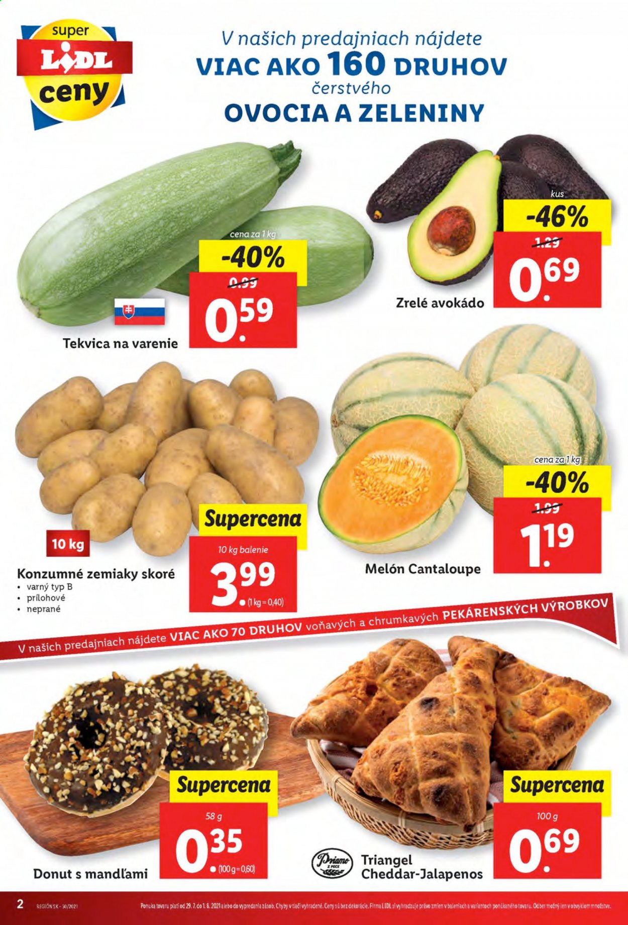 Leták Lidl - 29.7.2021 - 1.8.2021. Strana 2