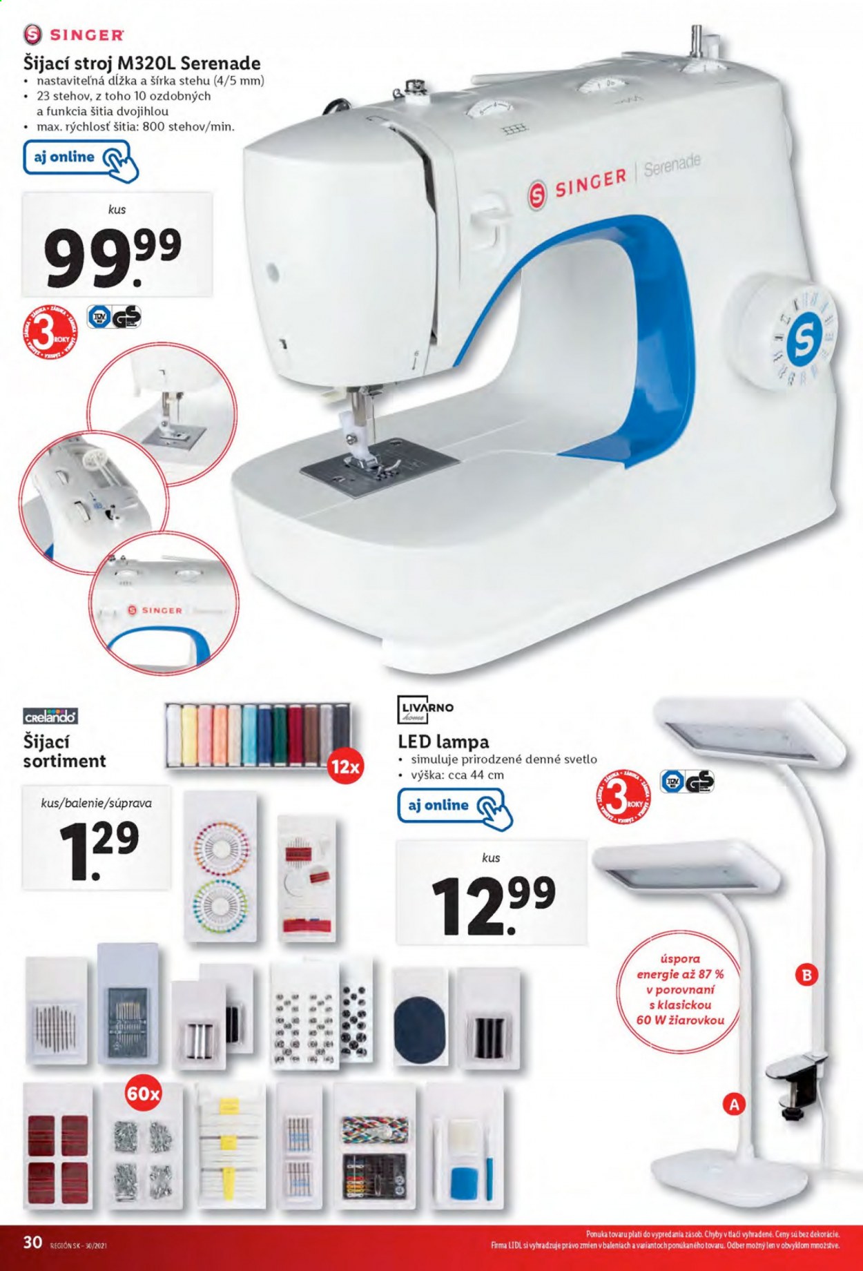 Leták Lidl - 29.7.2021 - 1.8.2021. Strana 30