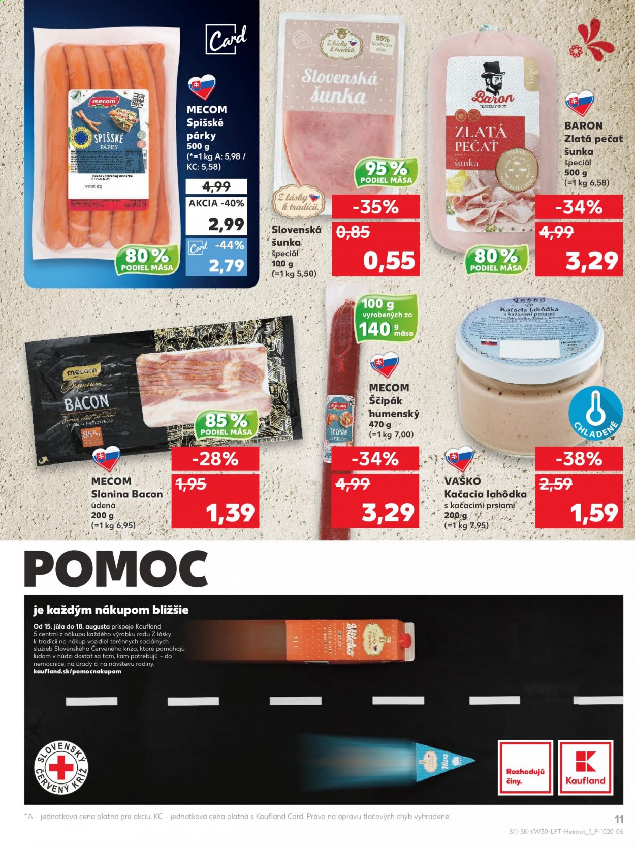 Leták Kaufland - 29.7.2021 - 4.8.2021. Strana 11