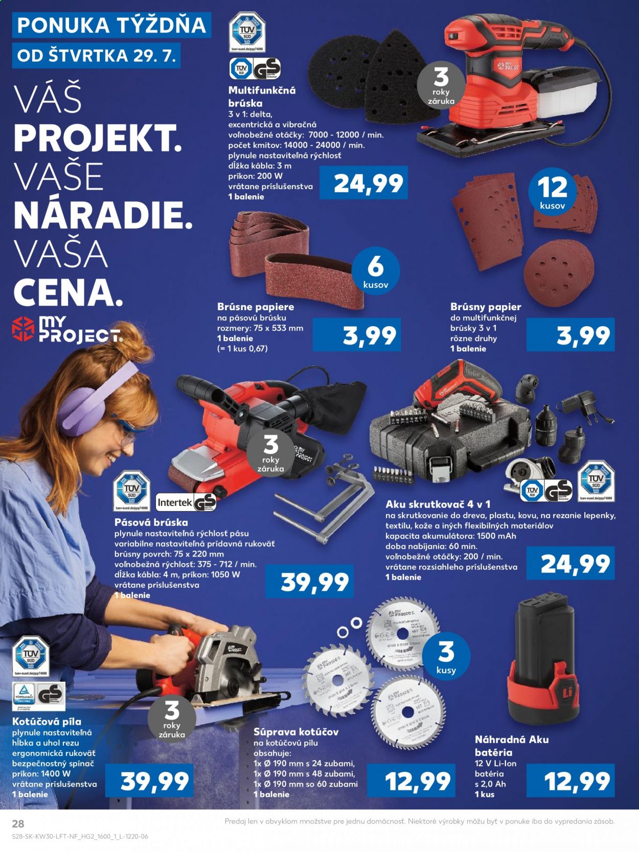 Leták Kaufland - 29.7.2021 - 4.8.2021. Strana 28
