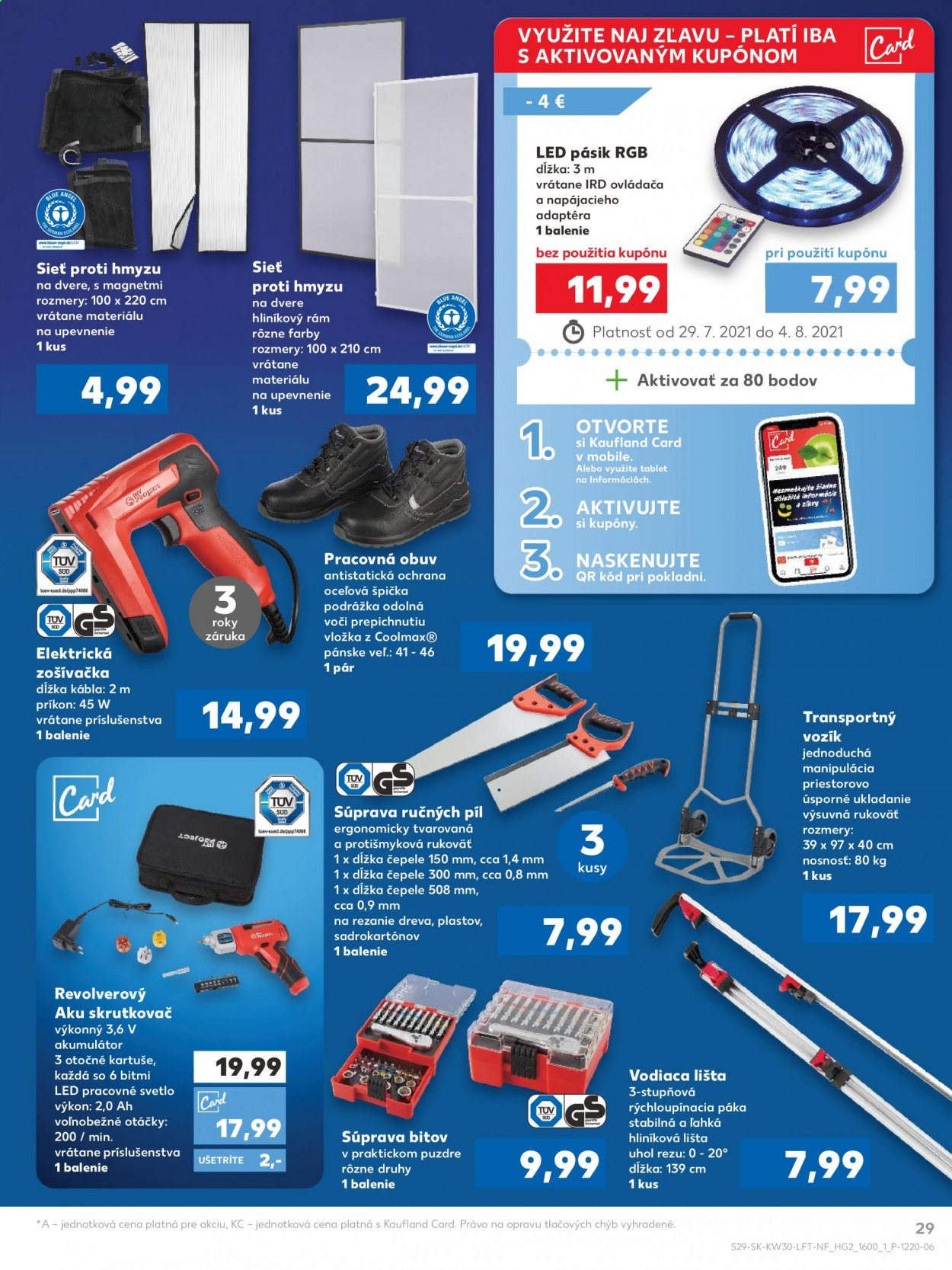 Leták Kaufland - 29.7.2021 - 4.8.2021. Strana 29