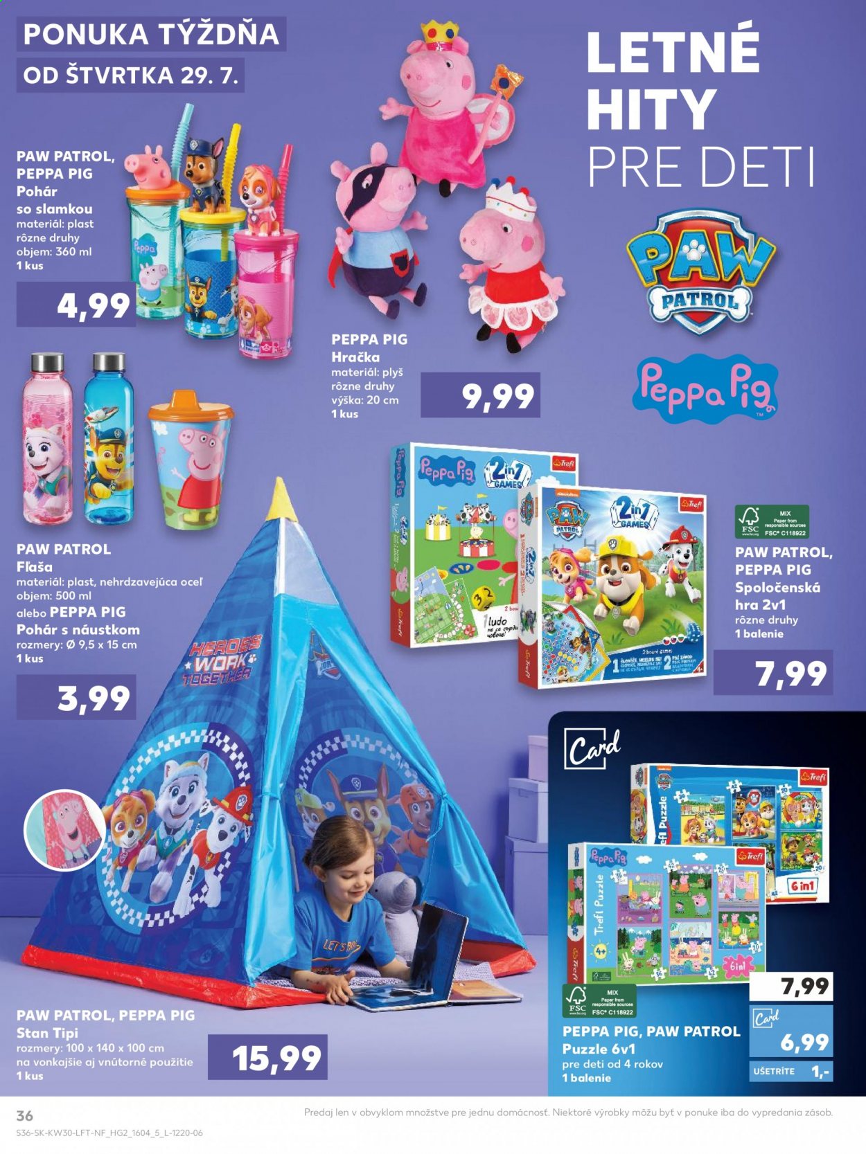 Leták Kaufland - 29.7.2021 - 4.8.2021. Strana 36