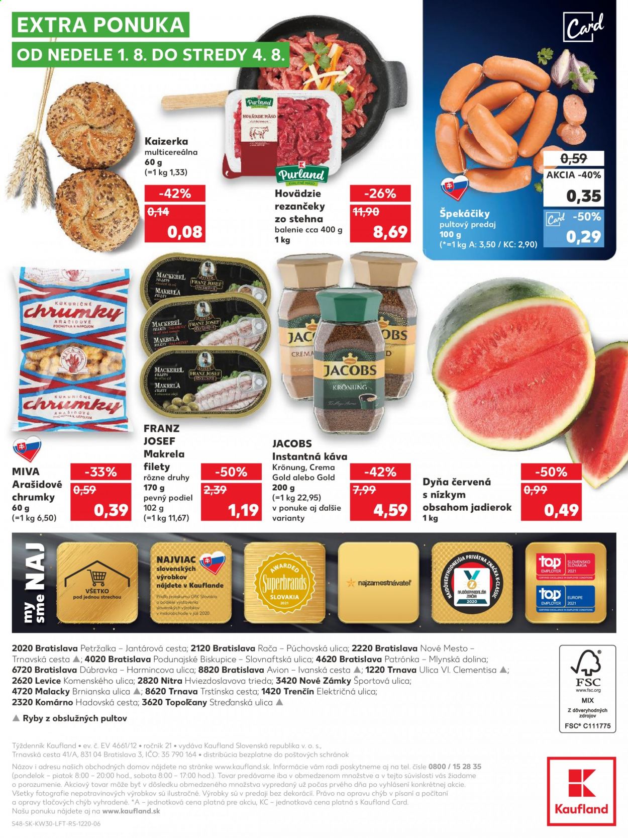 Leták Kaufland - 29.7.2021 - 4.8.2021. Strana 48