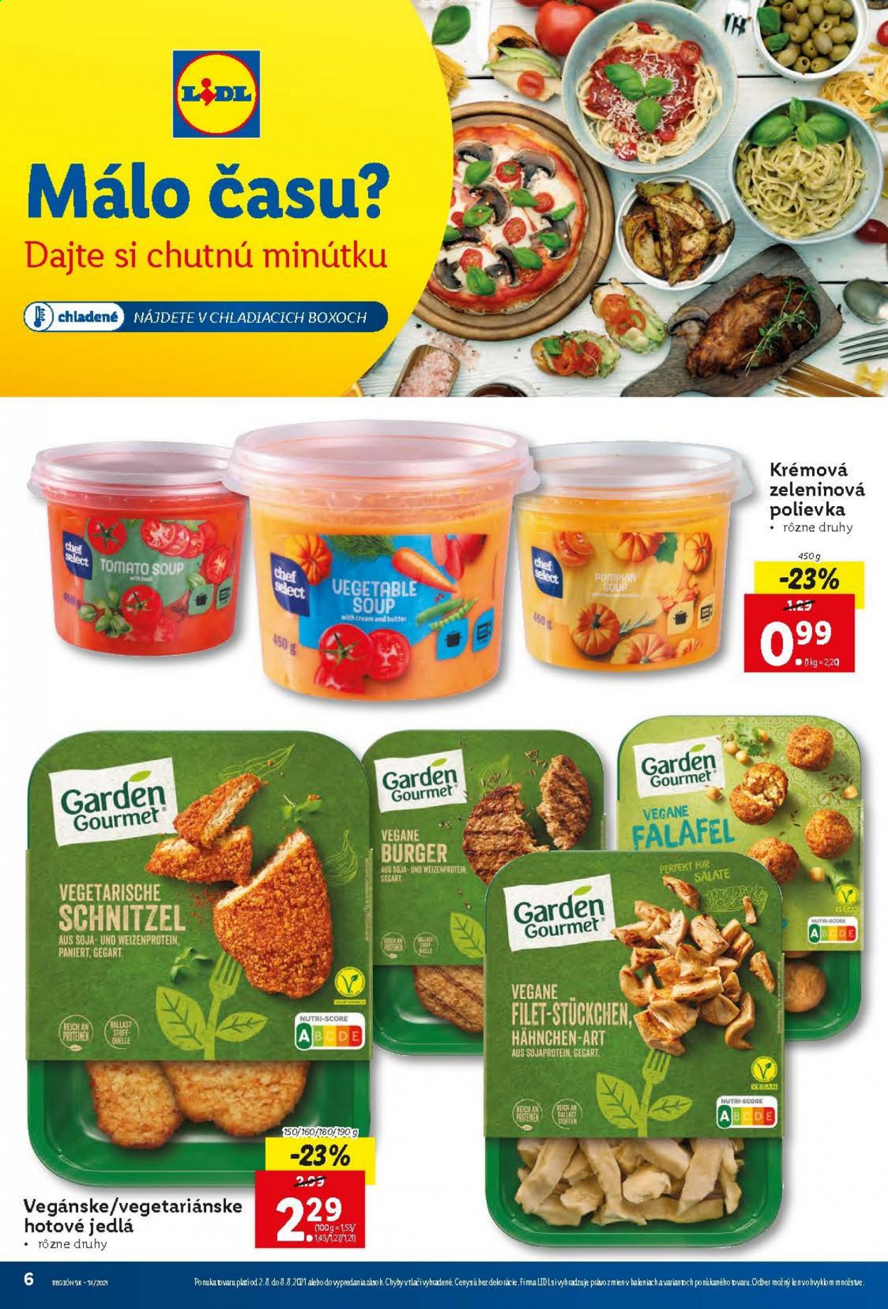 Leták Lidl - 2.8.2021 - 8.8.2021. Strana 6