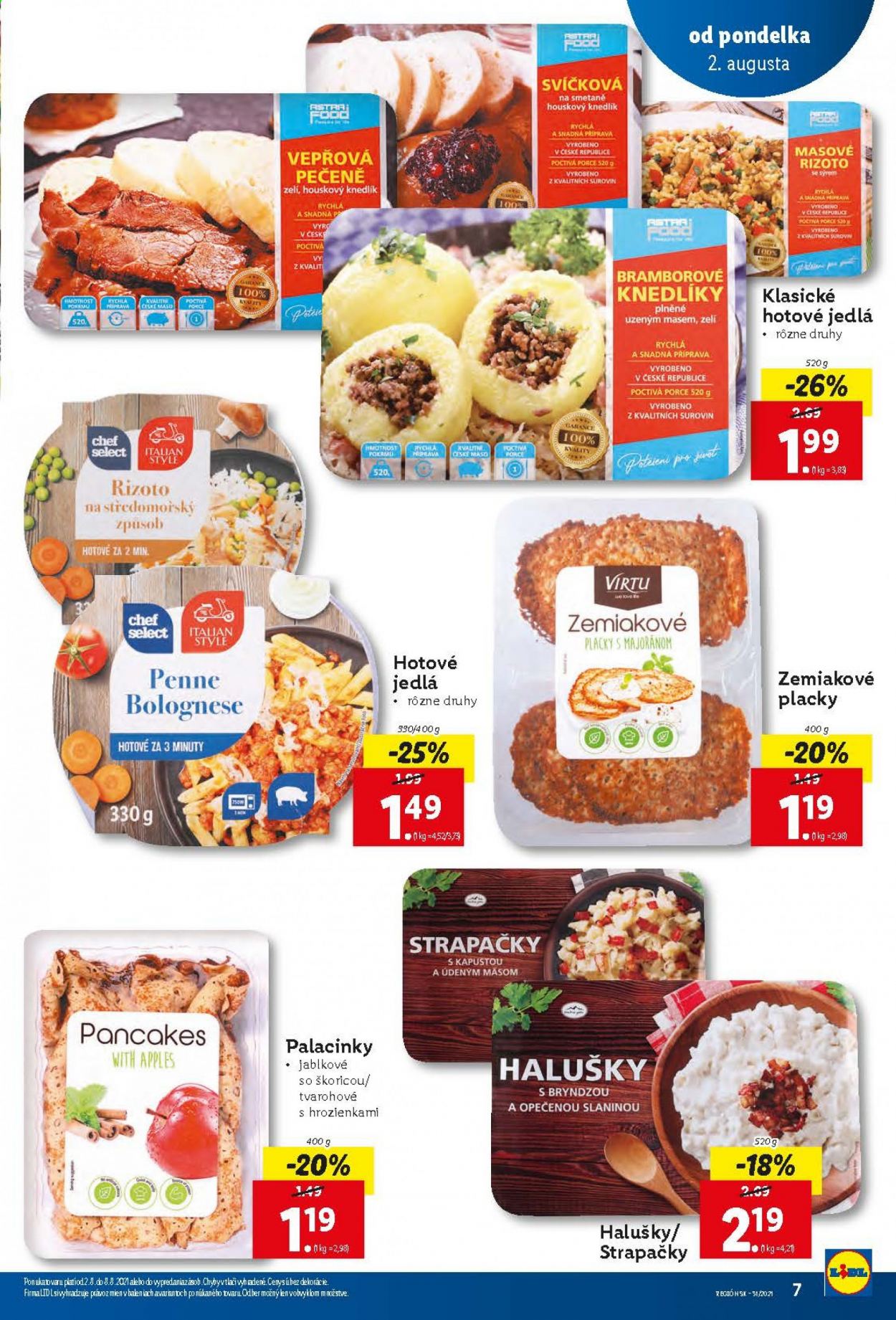 Leták Lidl - 2.8.2021 - 8.8.2021. Strana 7