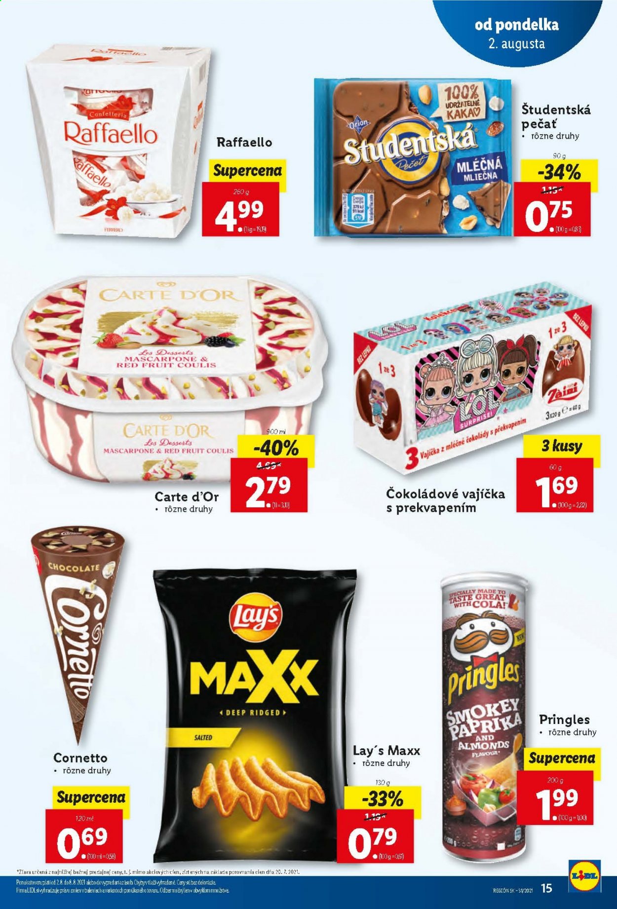 Leták Lidl - 2.8.2021 - 8.8.2021. Strana 15