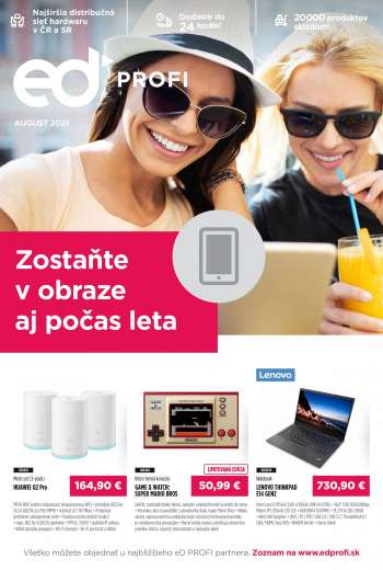 Leták eD PROFI - 1.8.2021 - 31.8.2021.