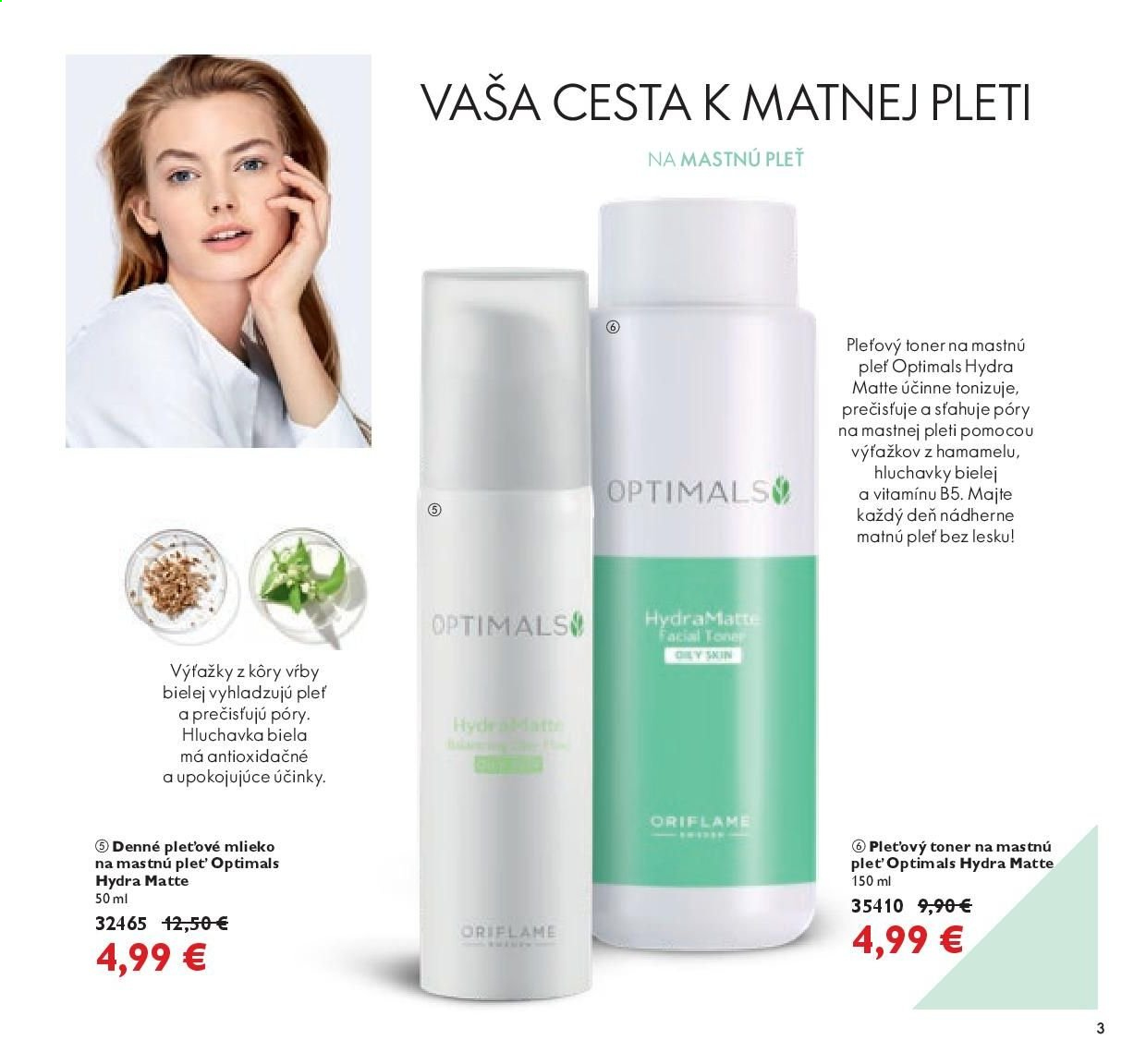 Leták Oriflame - 17.8.2021 - 6.9.2021. Strana 3