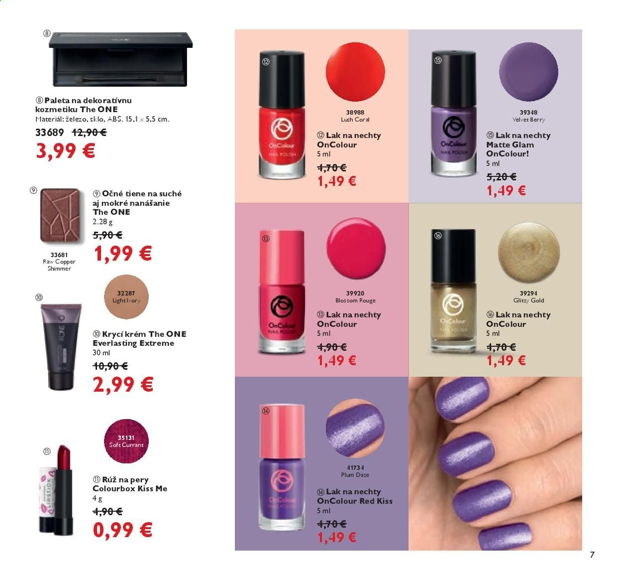 Leták Oriflame - 17.8.2021 - 6.9.2021. Strana 7