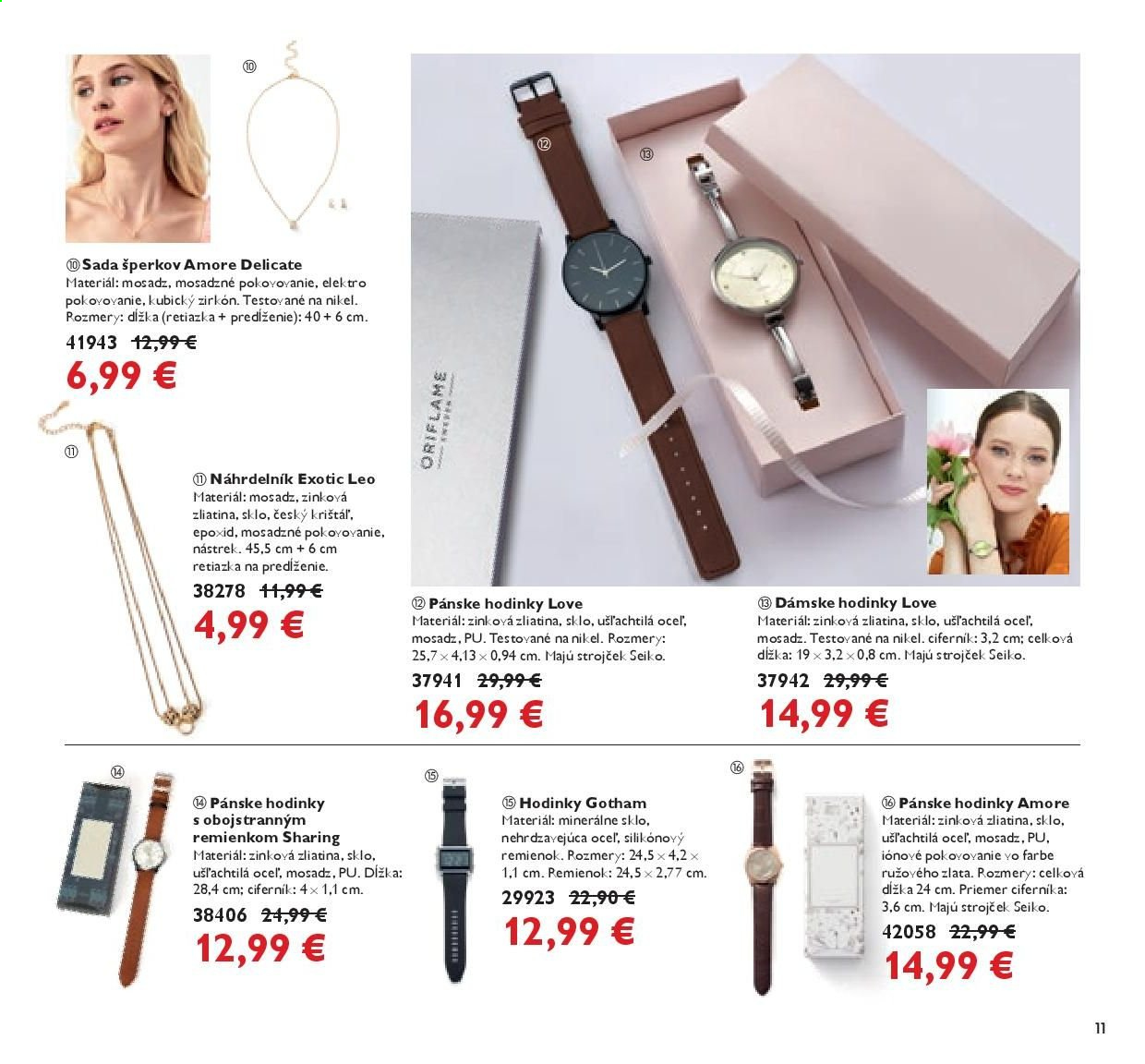 Leták Oriflame - 17.8.2021 - 6.9.2021. Strana 11