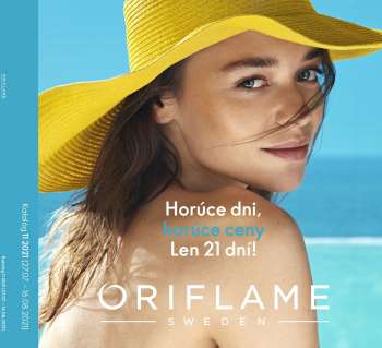 Leták Oriflame - 27.7.2021 - 16.8.2021.