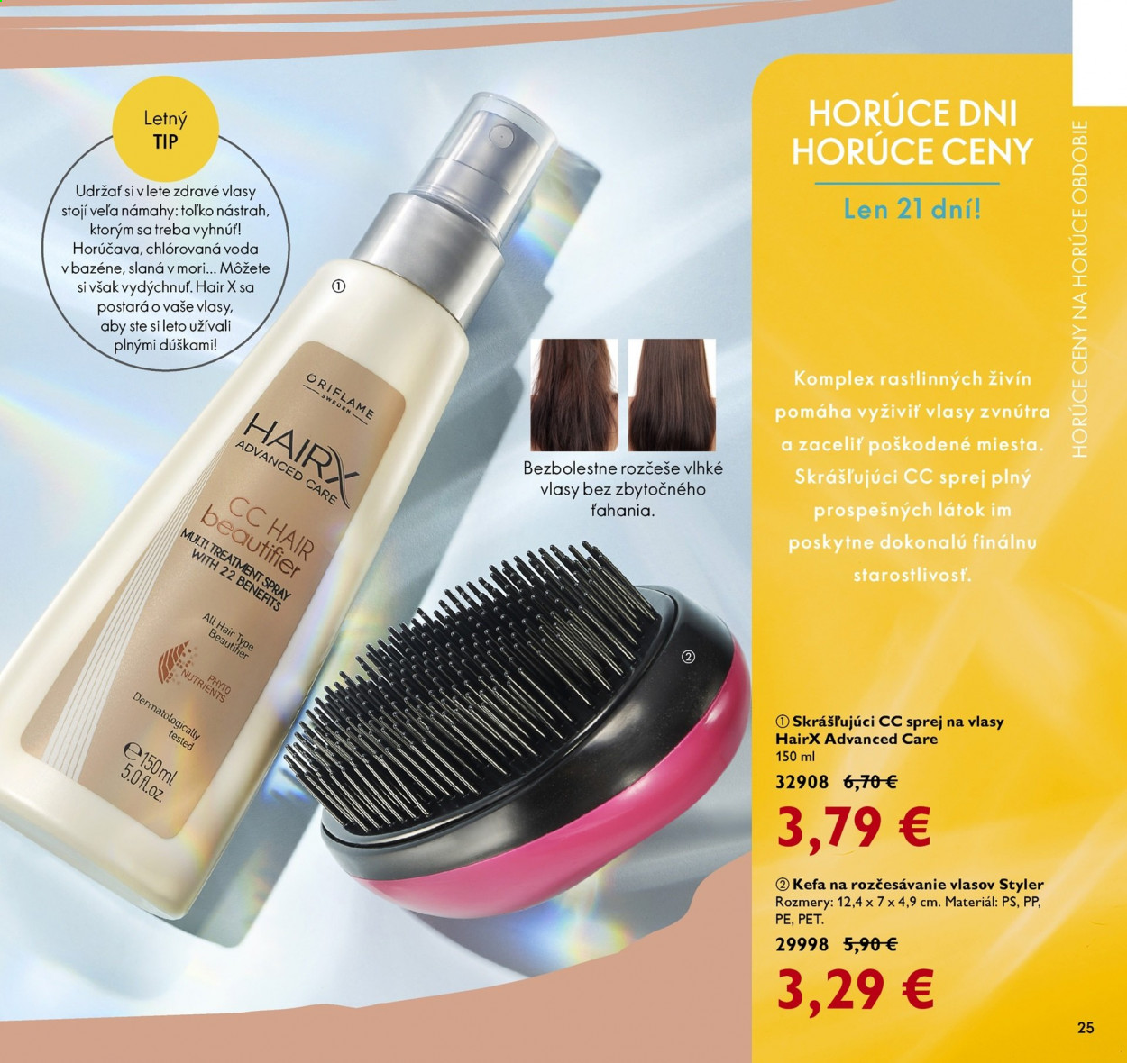 Leták Oriflame - 27.7.2021 - 16.8.2021. Strana 25