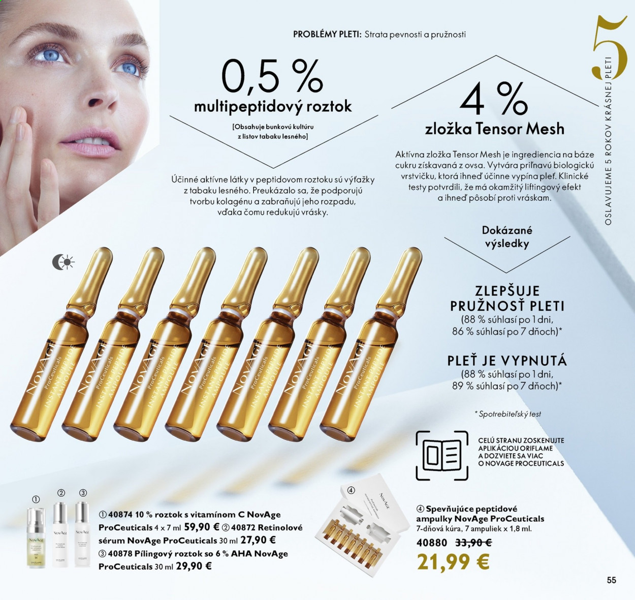 Leták Oriflame - 27.7.2021 - 16.8.2021. Strana 55