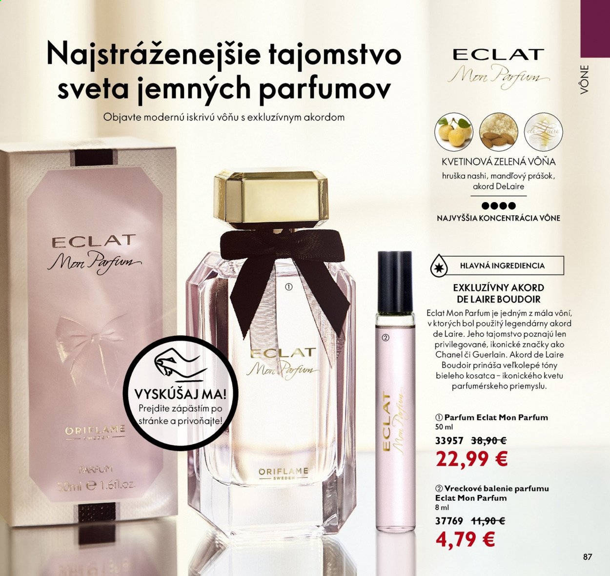 Leták Oriflame - 27.7.2021 - 16.8.2021. Strana 87