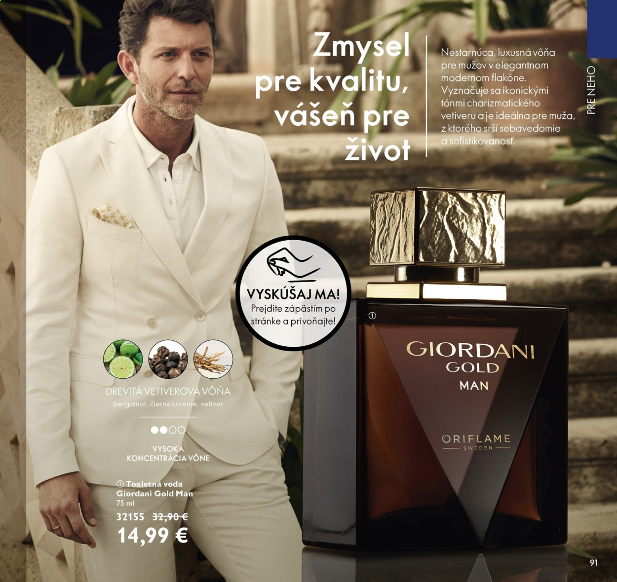 Leták Oriflame - 27.7.2021 - 16.8.2021. Strana 91