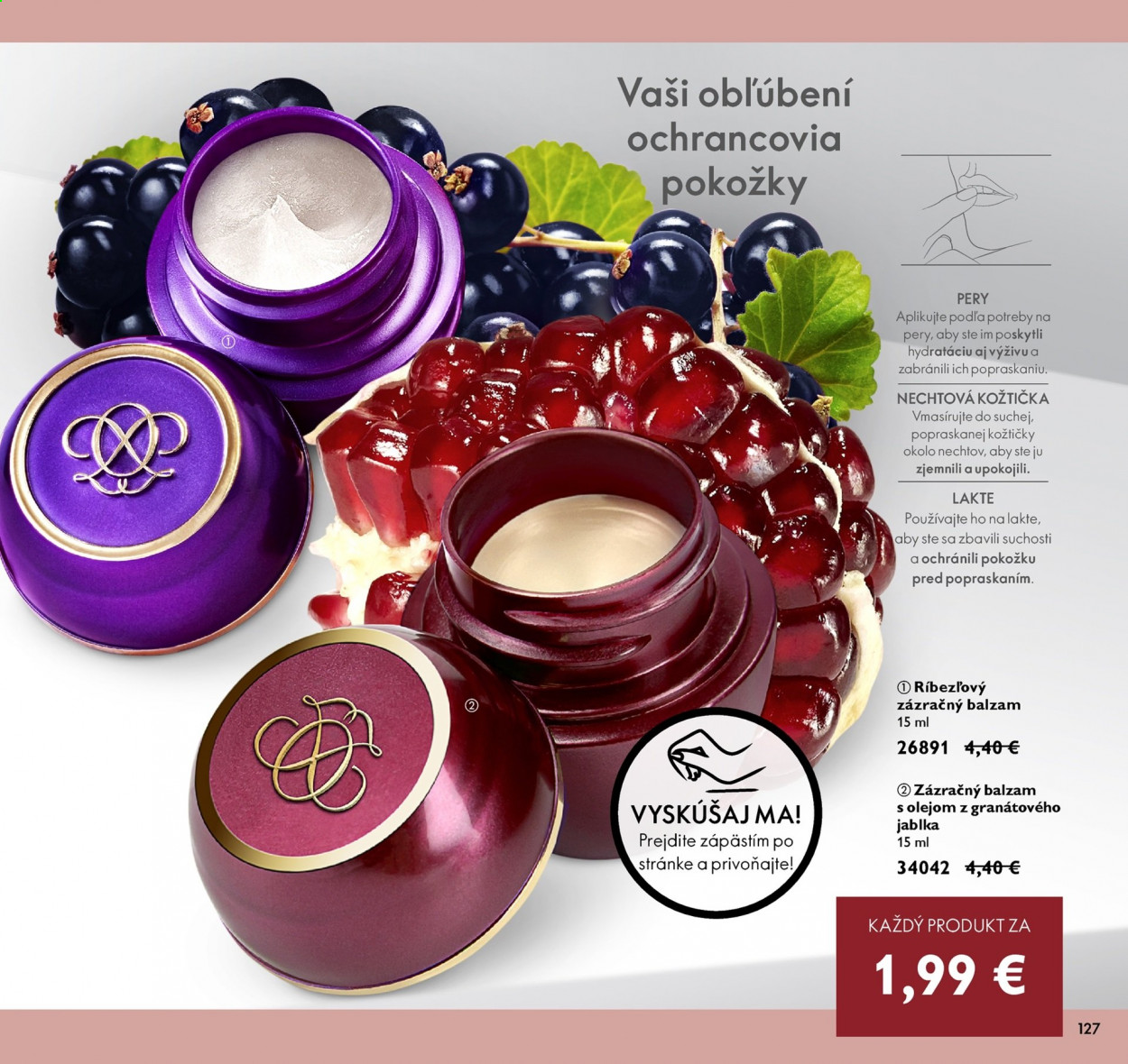 Leták Oriflame - 27.7.2021 - 16.8.2021. Strana 127
