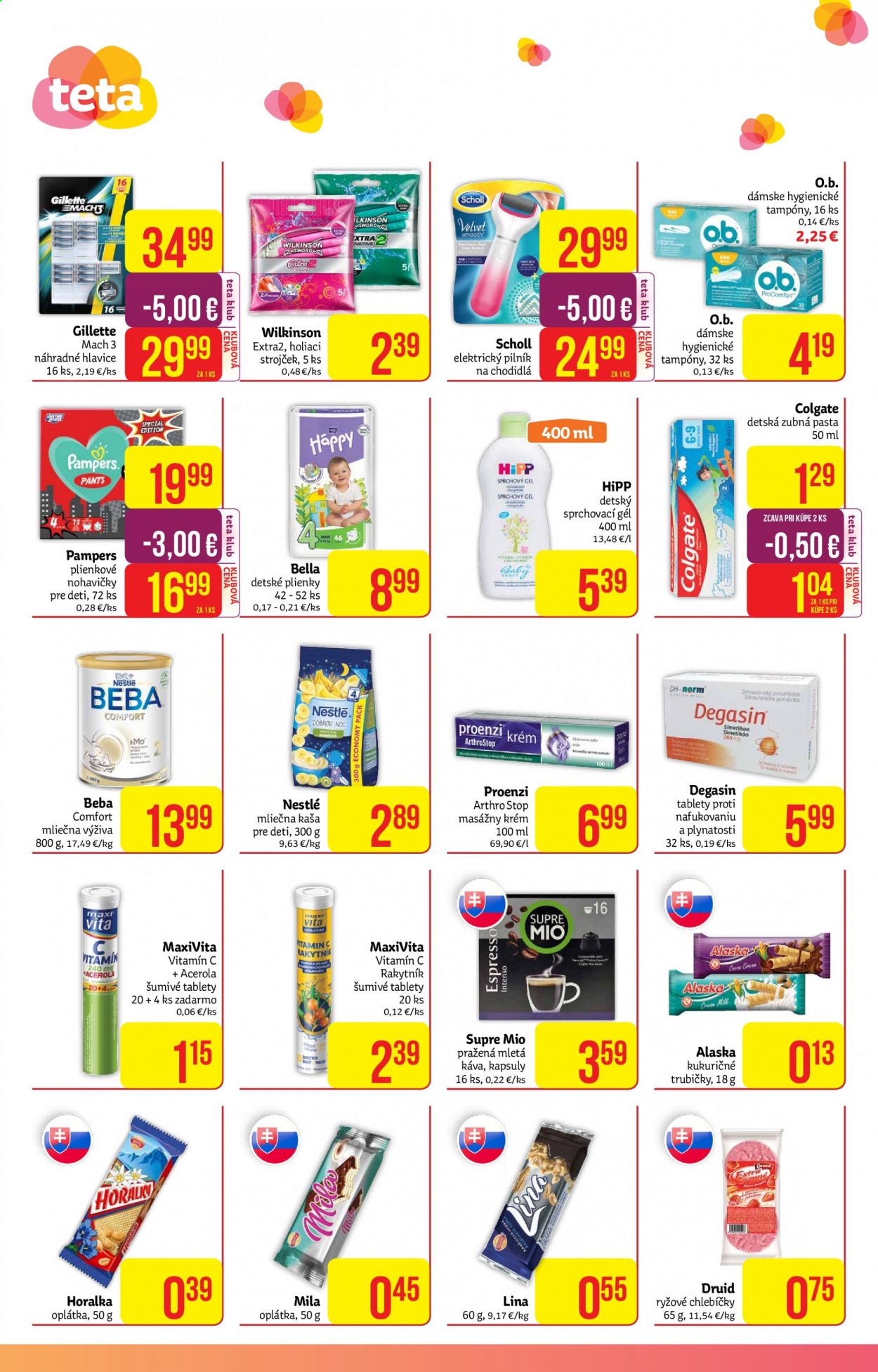 Leták Teta drogerie - 2.8.2021 - 11.8.2021. Strana 9