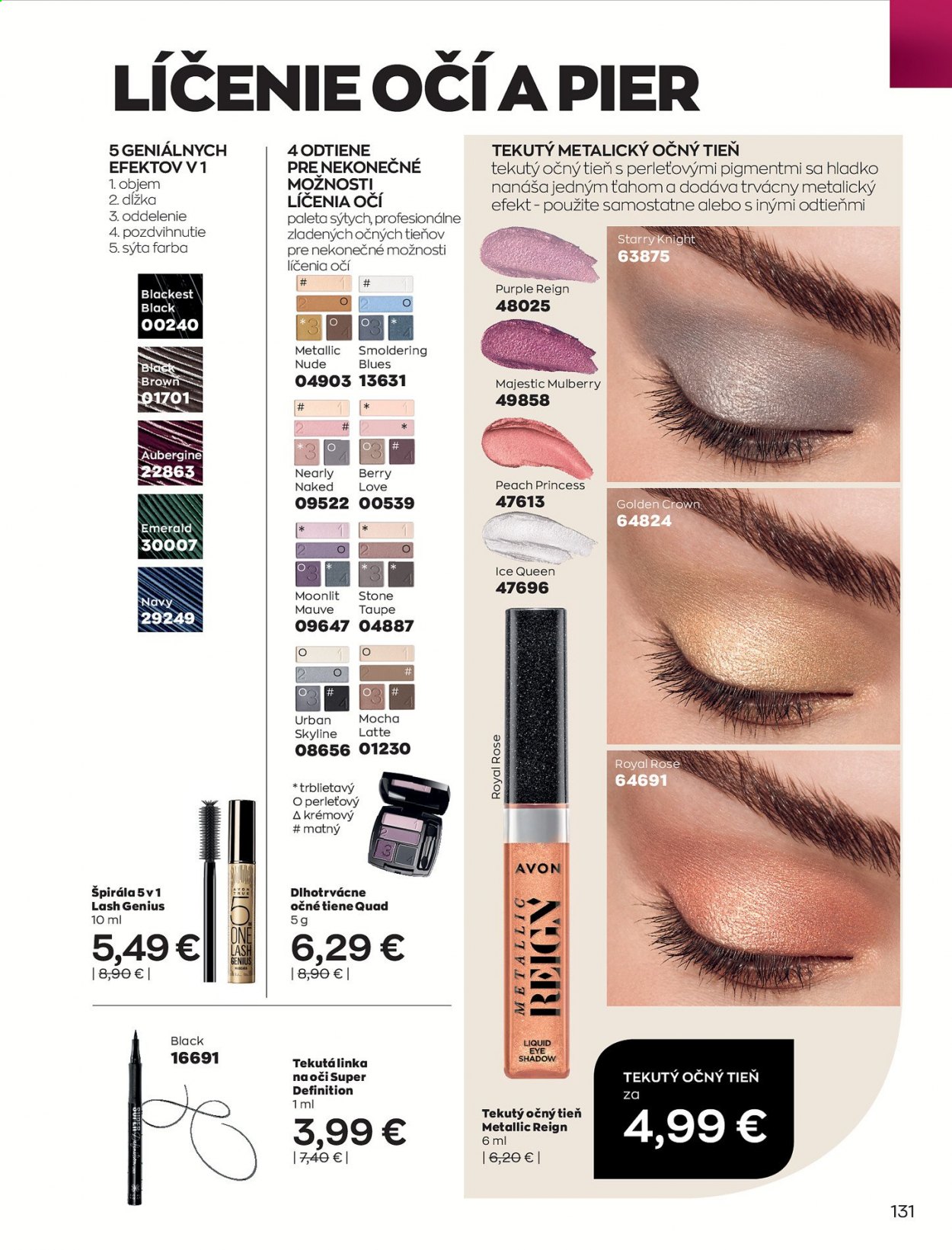 Leták Avon - 1.8.2021 - 31.8.2021. Strana 139