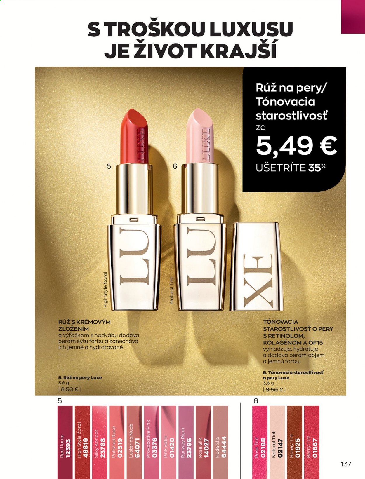 Leták Avon - 1.8.2021 - 31.8.2021. Strana 145