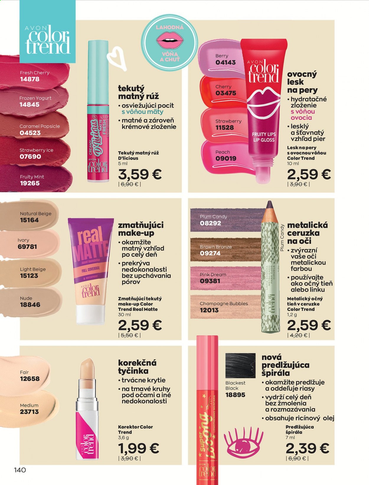 Leták Avon - 1.8.2021 - 31.8.2021. Strana 148