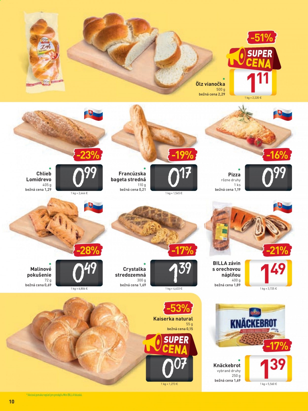 Leták Billa - 4.8.2021 - 10.8.2021. Strana 10
