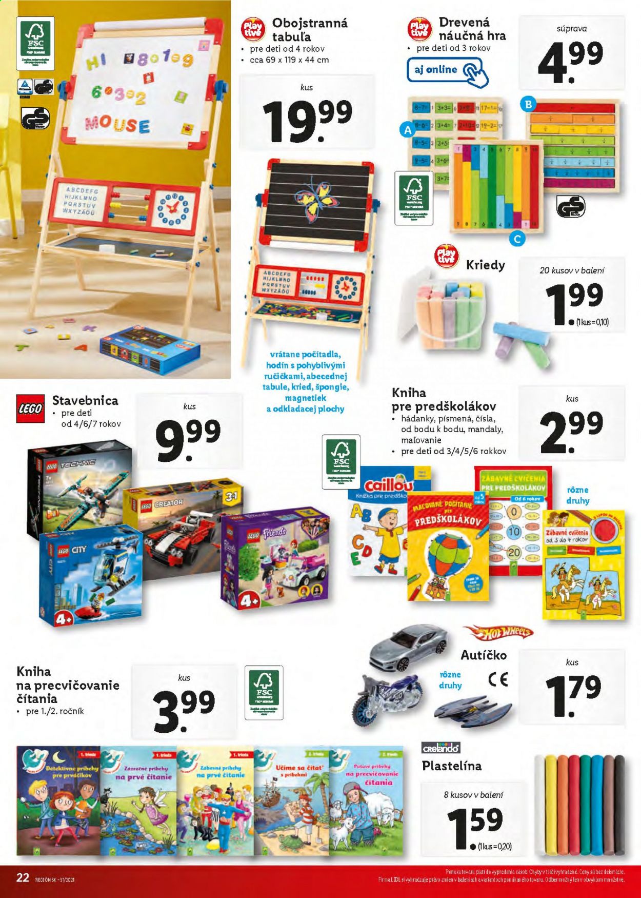 Leták Lidl - 5.8.2021 - 8.8.2021. Strana 22