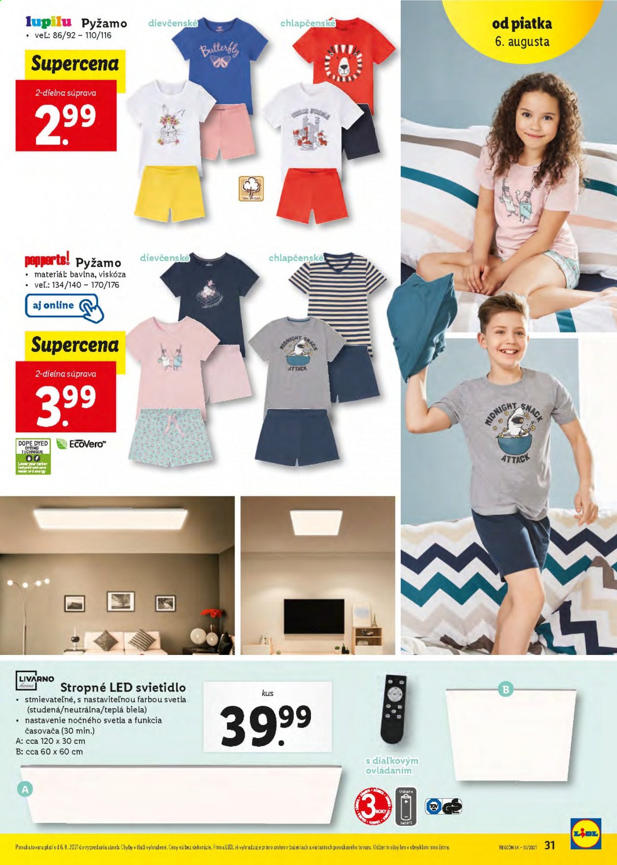Leták Lidl - 5.8.2021 - 8.8.2021. Strana 29