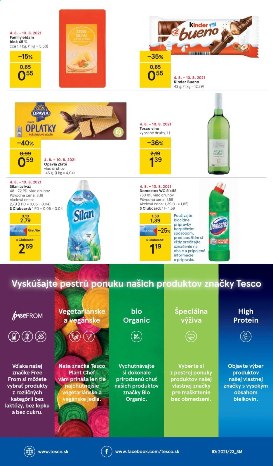 Leták TESCO supermarket - 4.8.2021 - 10.8.2021. Strana 8