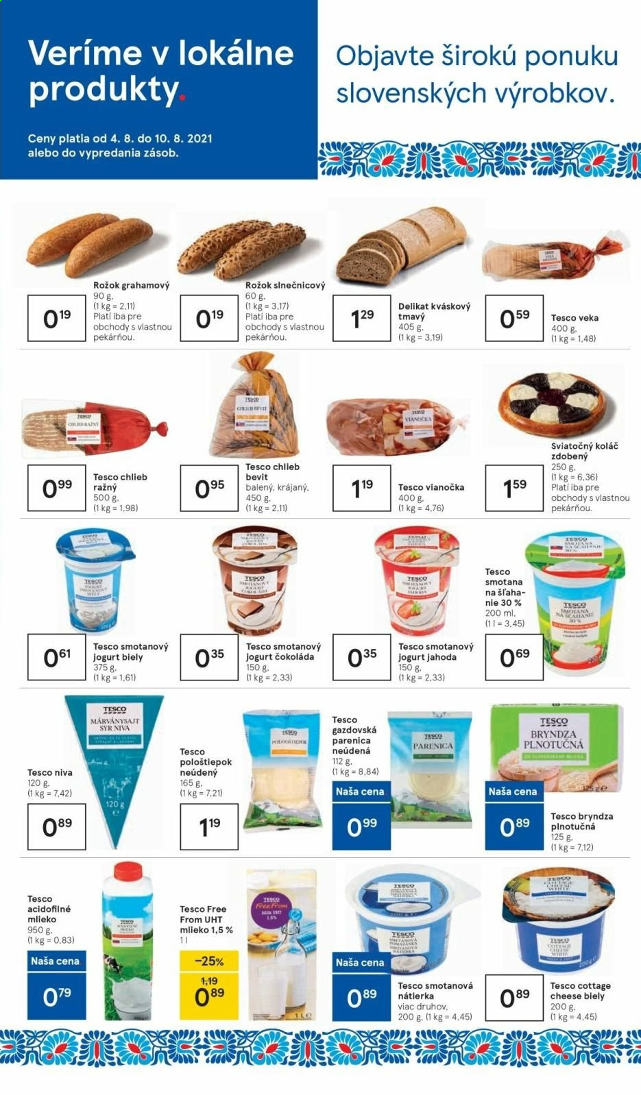 Leták TESCO - 4.8.2021 - 10.8.2021. Strana 9