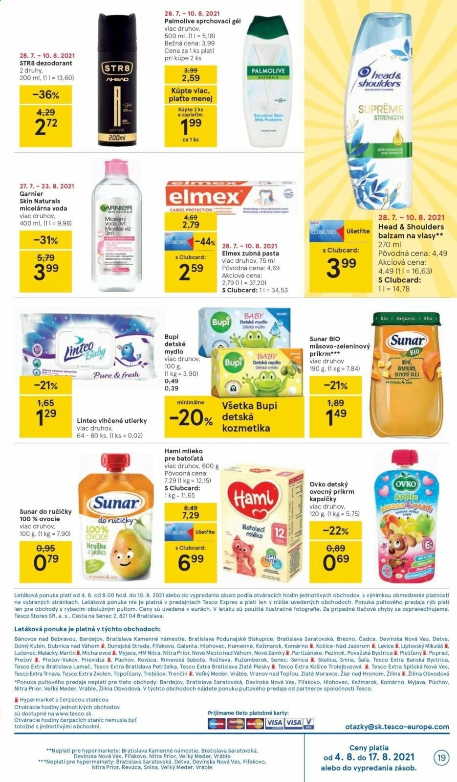 Leták TESCO - 4.8.2021 - 10.8.2021. Strana 19