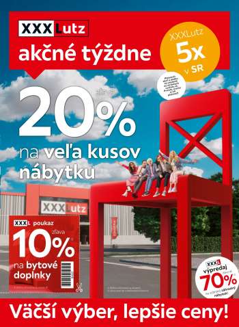 Leták XXXLutz - 2.8.2021 - 15.8.2021.