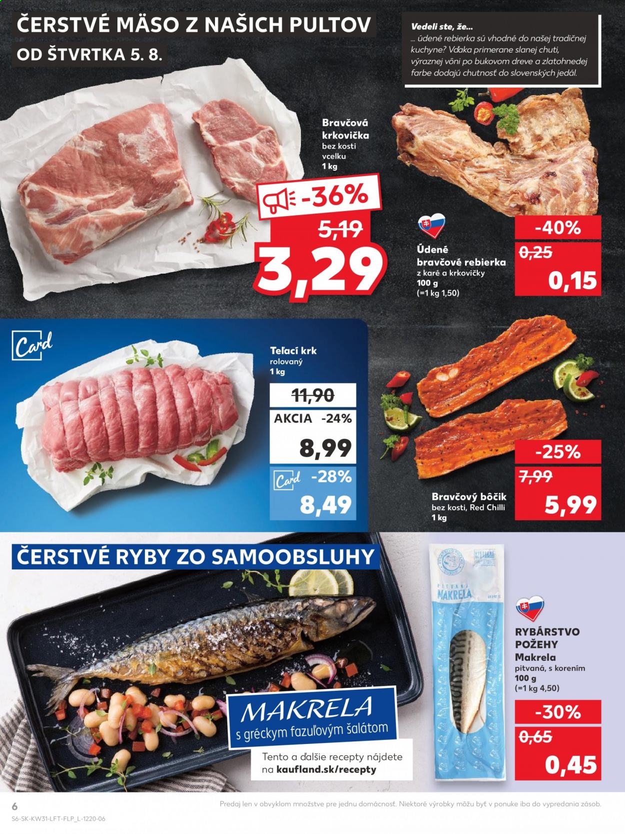 Leták Kaufland - 5.8.2021 - 11.8.2021. Strana 6
