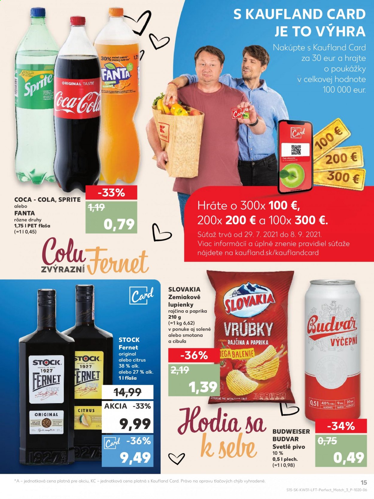 Leták Kaufland - 5.8.2021 - 11.8.2021. Strana 15