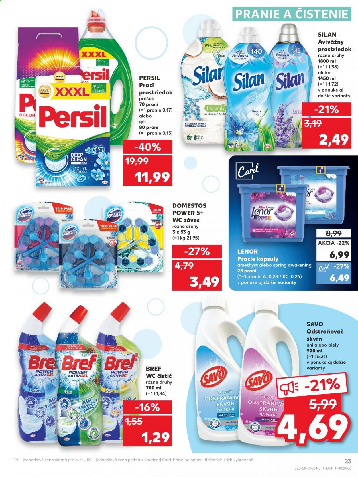 Leták Kaufland - 5.8.2021 - 11.8.2021. Strana 23