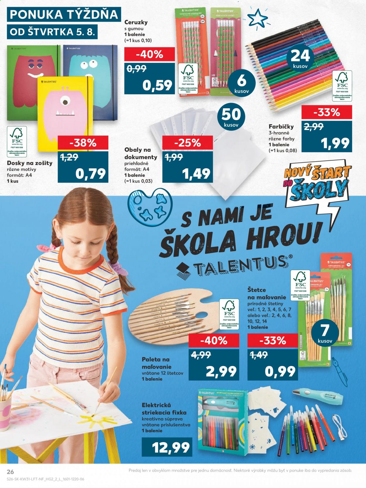 Leták Kaufland - 5.8.2021 - 11.8.2021. Strana 26