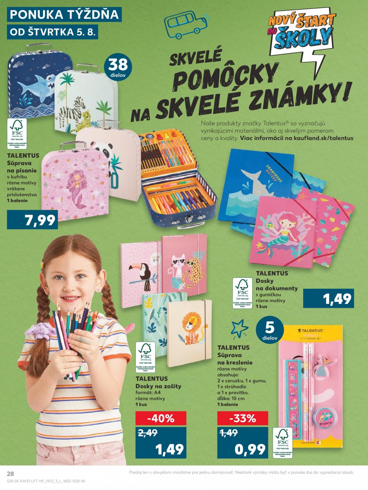 Leták Kaufland - 5.8.2021 - 11.8.2021. Strana 28
