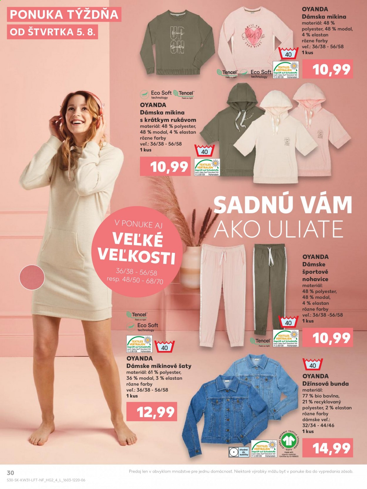 Leták Kaufland - 5.8.2021 - 11.8.2021. Strana 30