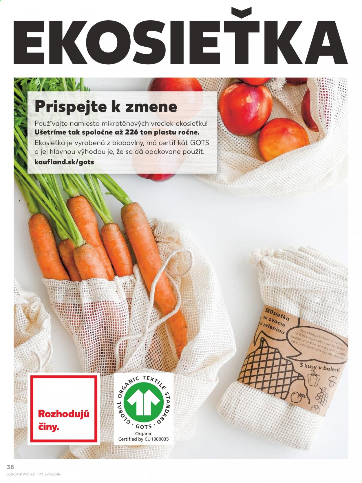 Leták Kaufland - 5.8.2021 - 11.8.2021. Strana 38