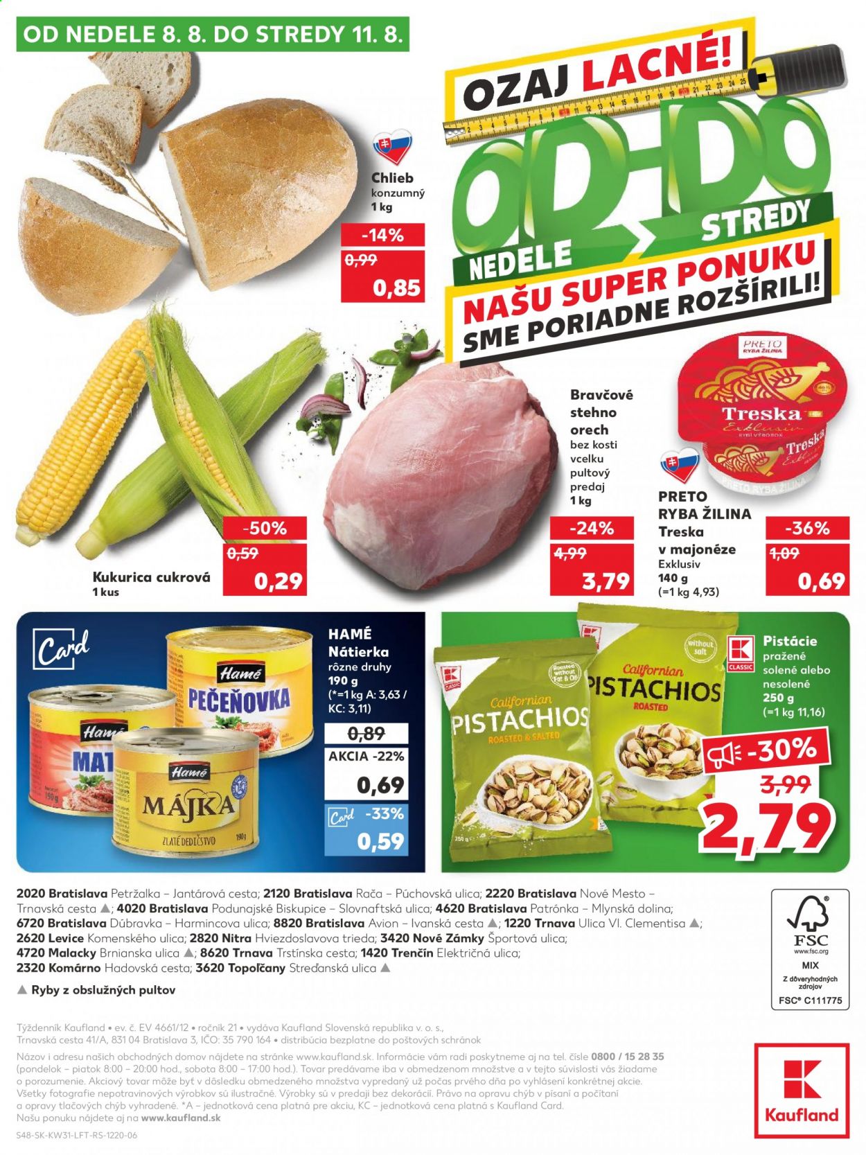 Leták Kaufland - 5.8.2021 - 11.8.2021. Strana 48